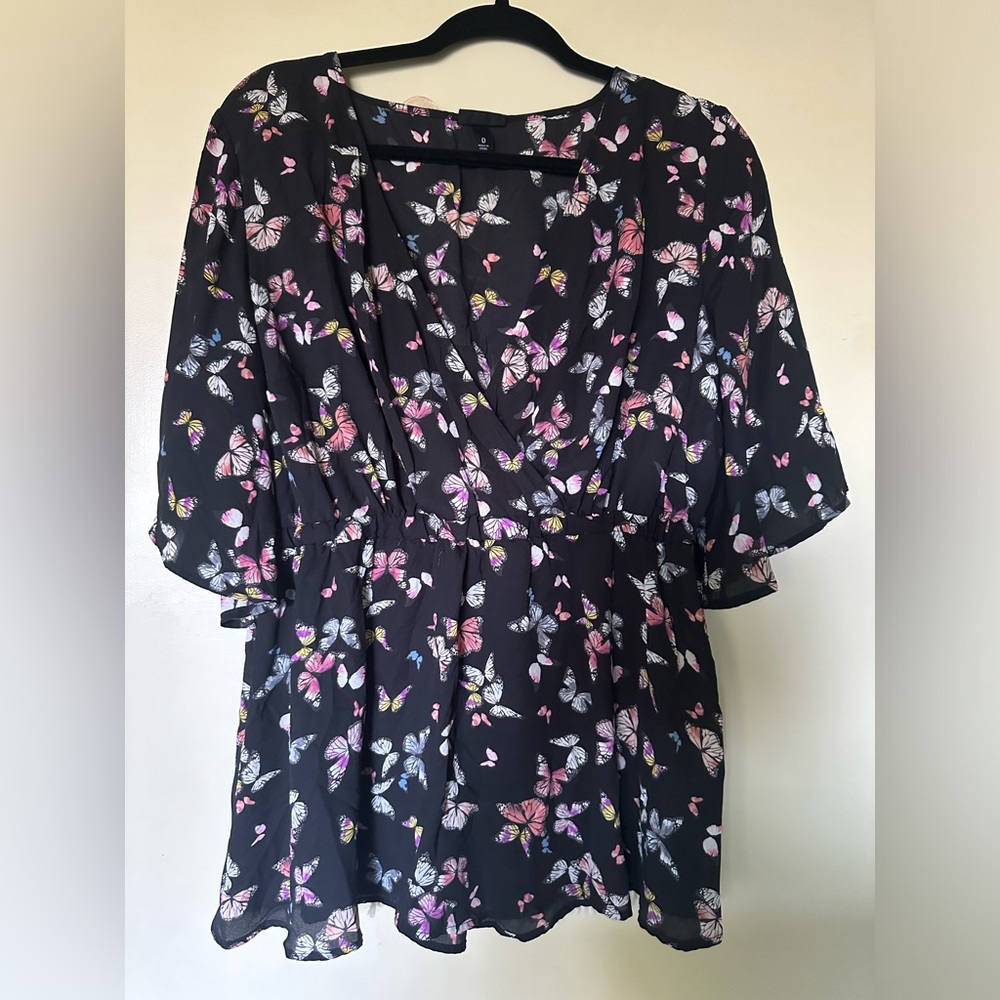 Torrid Babydoll Top. Size 0X.